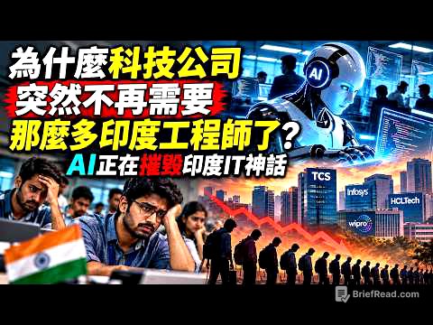 為什麼科技公司突然不再需要那麼多印度工程師了？AI正在摧毀印度IT神話。|世界風向標 #世界之最 #出類拔萃 #腦洞大開 #top10 #美國 #就業規則