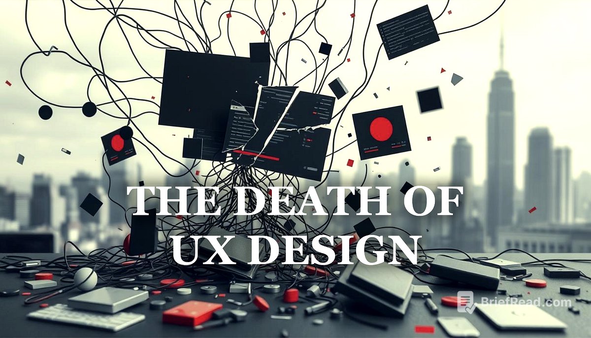 The Death of UX Design: How the Industry Has Lost Its Way | by Andy Marshall | Jan, 2025 | Medium