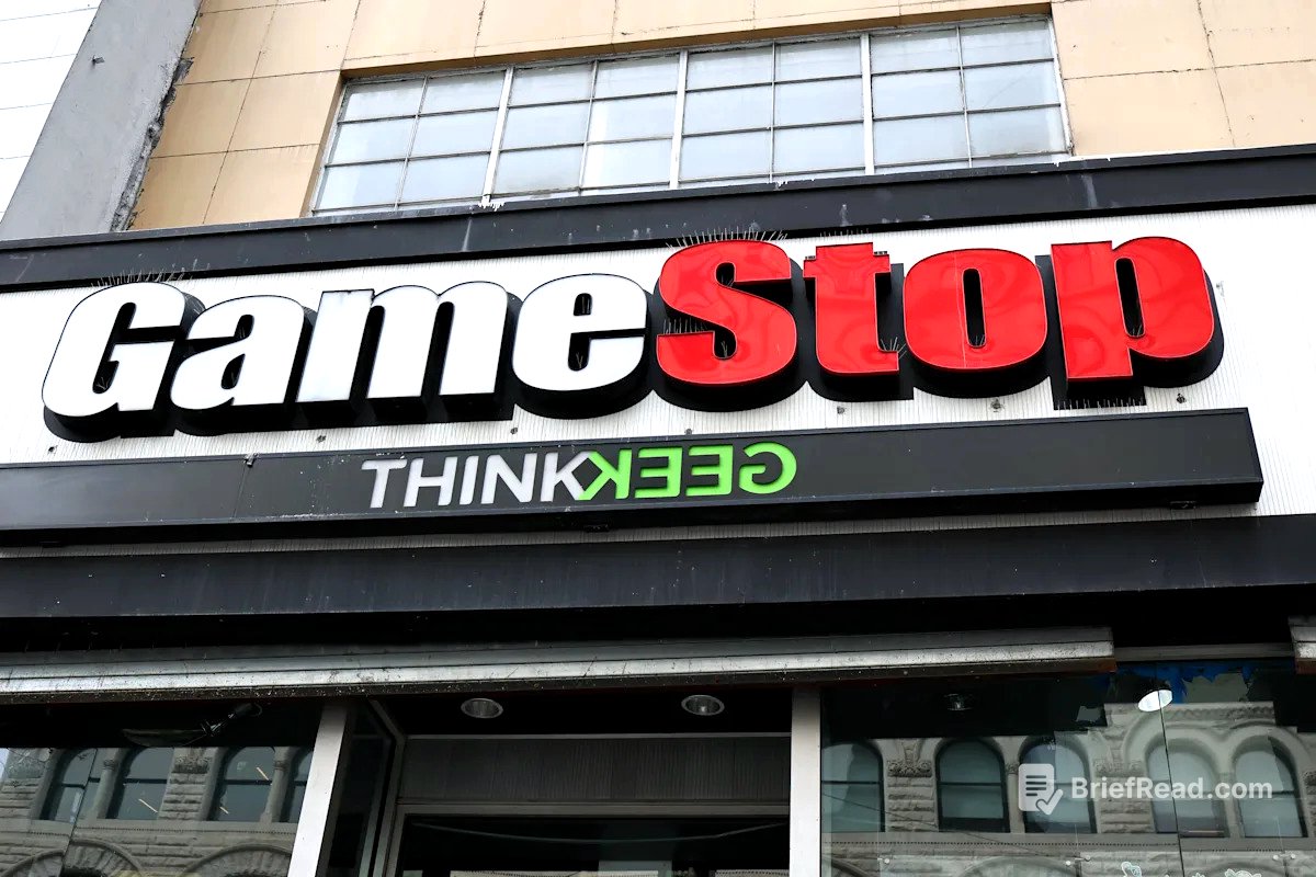 GameStop stock plummets as company announces $1.75 billion debt offering amid bitcoin push