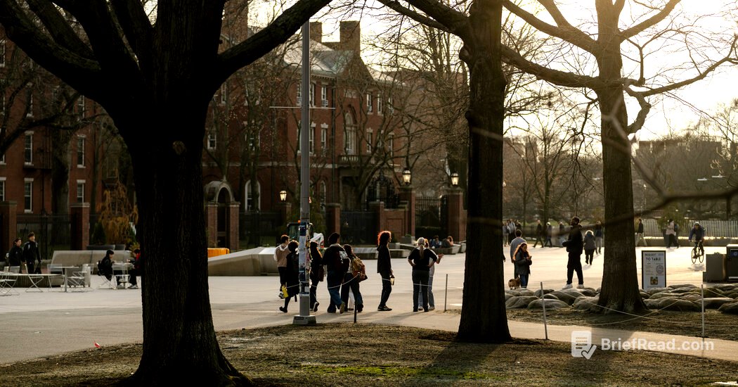 Why Harvard Decided to Fight Trump - The New York Times