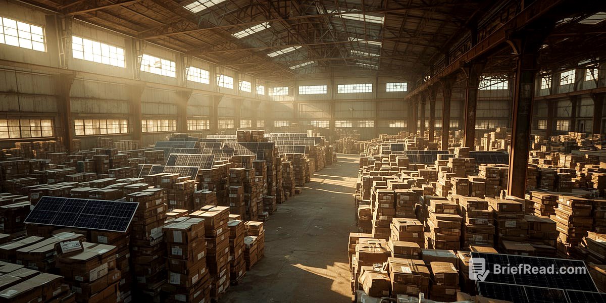 Why Solar Panels Are Piling Up - by Kotak Securities